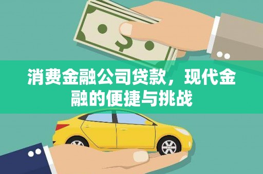 淮阳消费金融公司贷款，现代金融的便捷与挑战