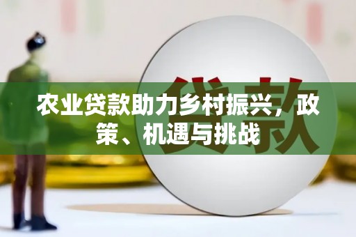 淮阳农业贷款助力乡村振兴，政策、机遇与挑战