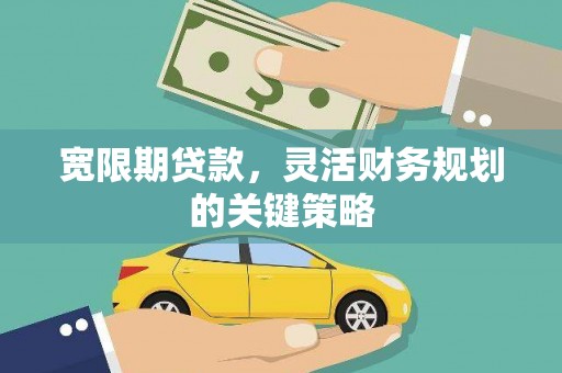 淮阳宽限期贷款，灵活财务规划的关键策略
