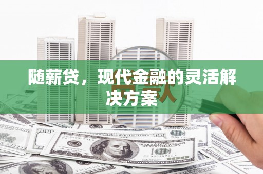淮阳随薪贷，现代金融的灵活解决方案