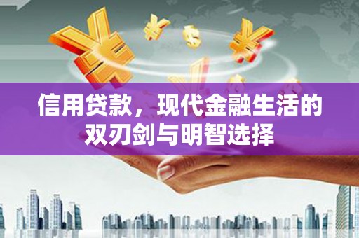 淮阳信用贷款，现代金融生活的双刃剑与明智选择