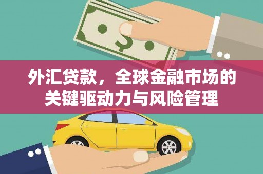淮阳外汇贷款，全球金融市场的关键驱动力与风险管理