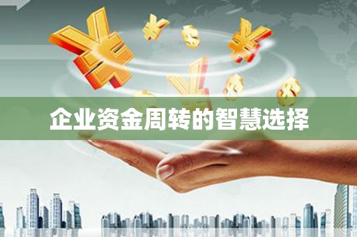 淮阳企业资金周转的智慧选择