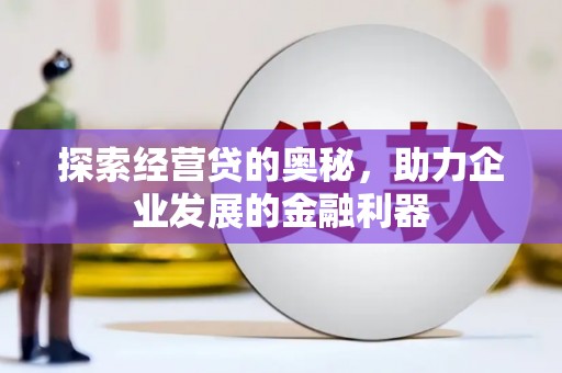 淮阳探索经营贷的奥秘，助力企业发展的金融利器
