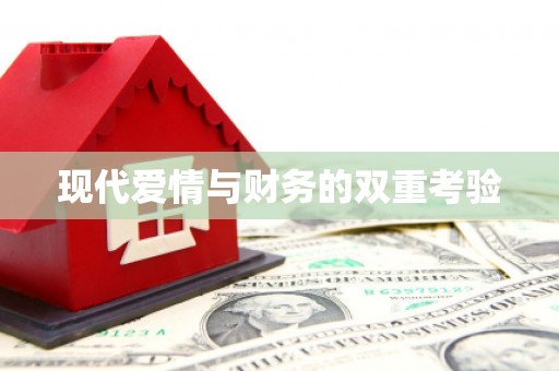 淮阳现代爱情与财务的双重考验